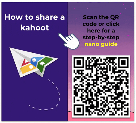 how to share a kahoot