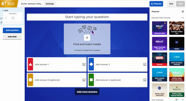 How to Create a Kahoot! Quiz – Instruction @ UH