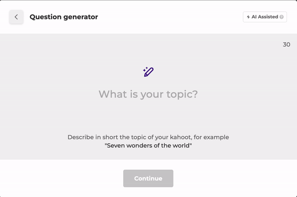 How to use Kahoot! AI Question generator – Help and Support Center