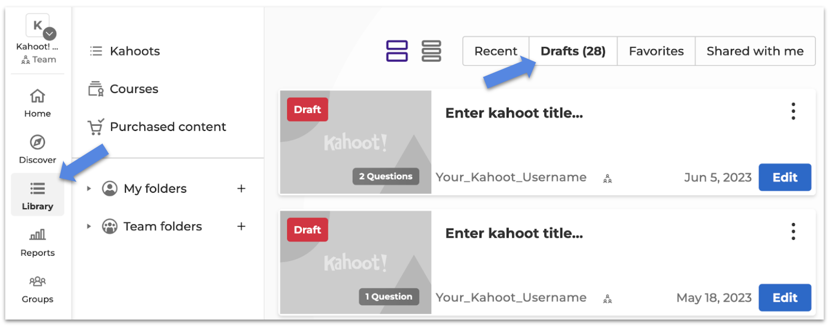 How to Create a Kahoot! Account – Instruction @ UH