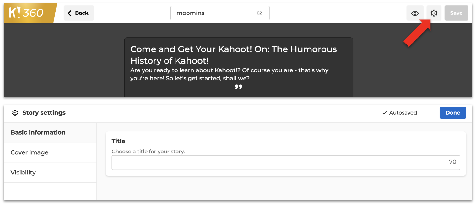 Kahoot! Story: How To Create – Kahoot! Help & Resource Center