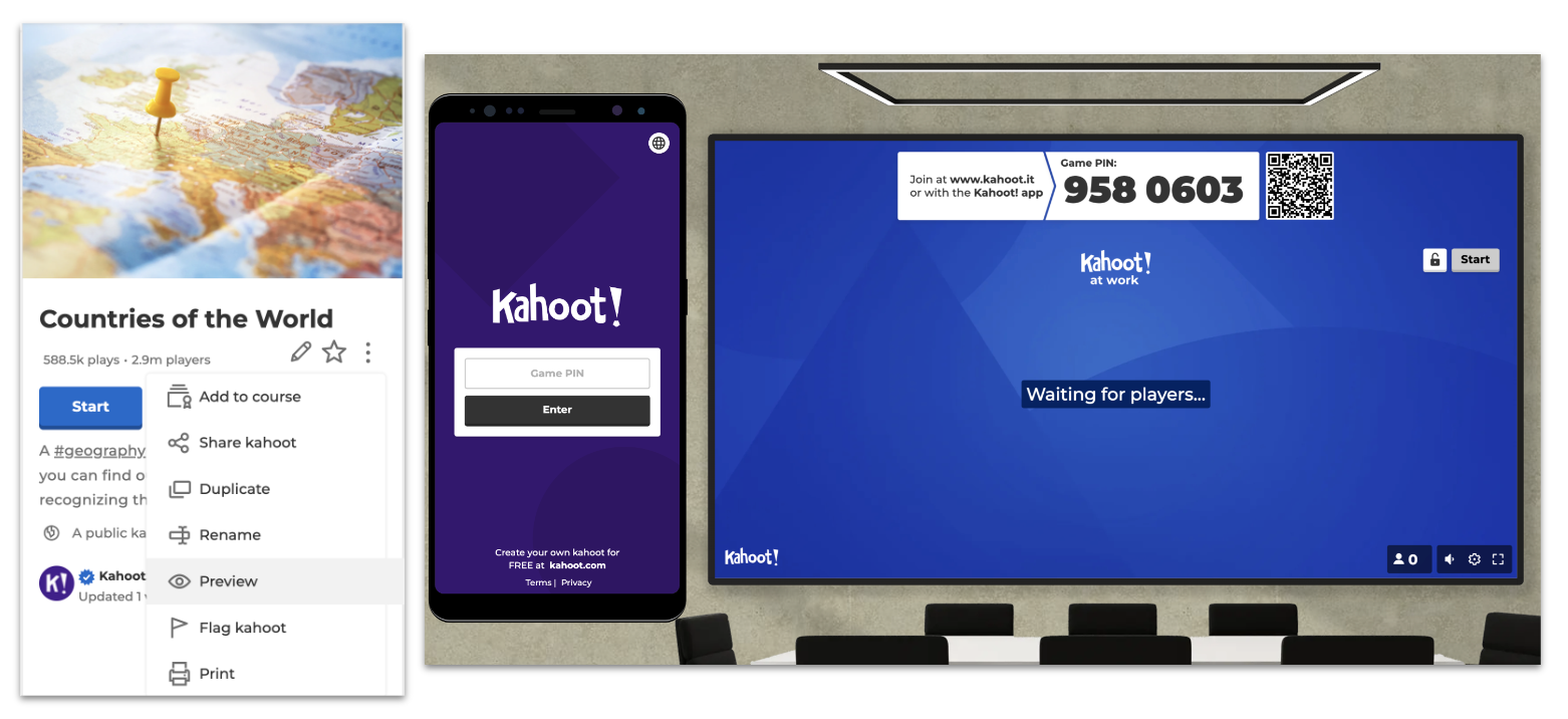 Cómo previsualizar un kahoot – Centro de ayuda y recursos Kahoot!