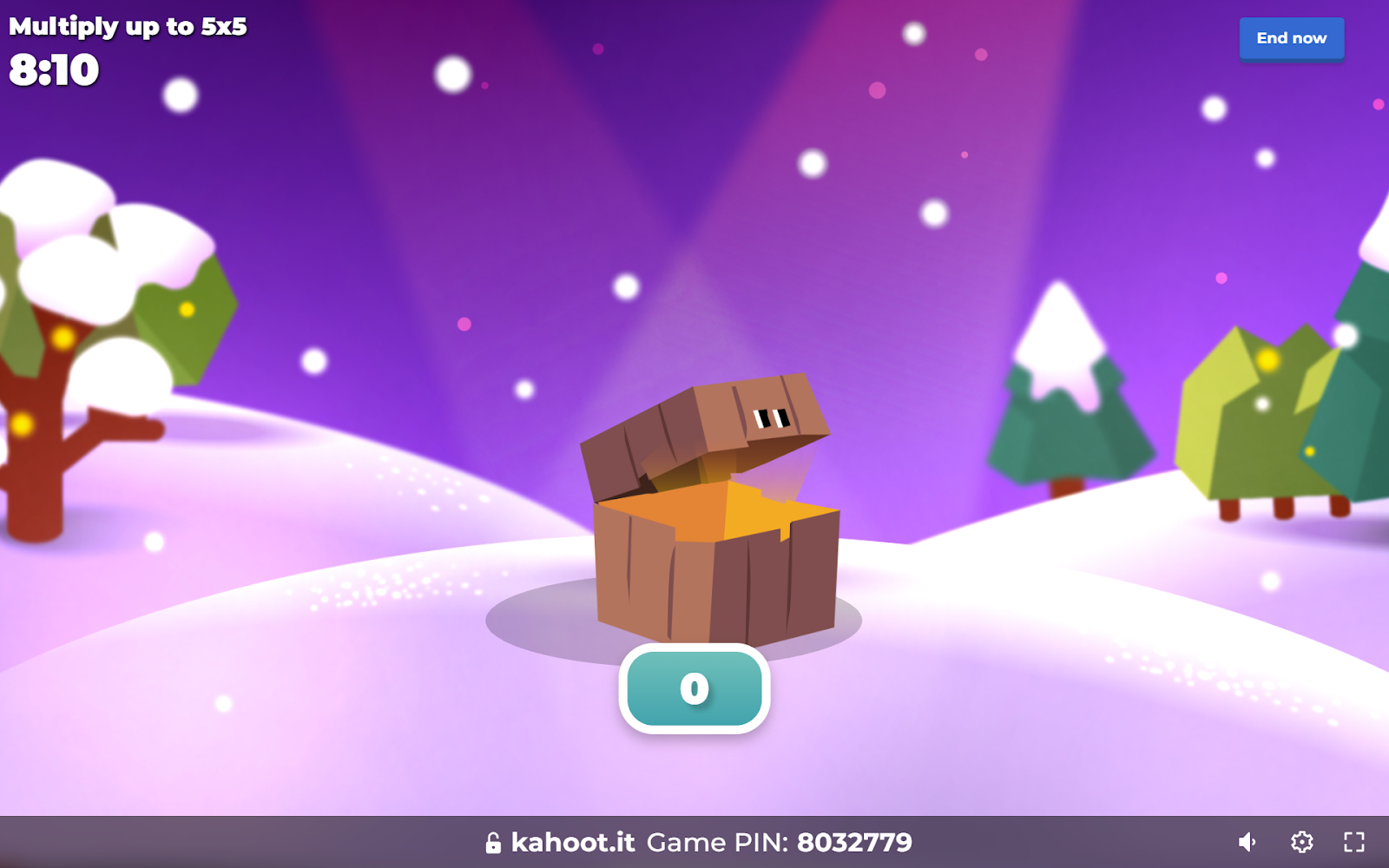 kahoot pop pop multiplication