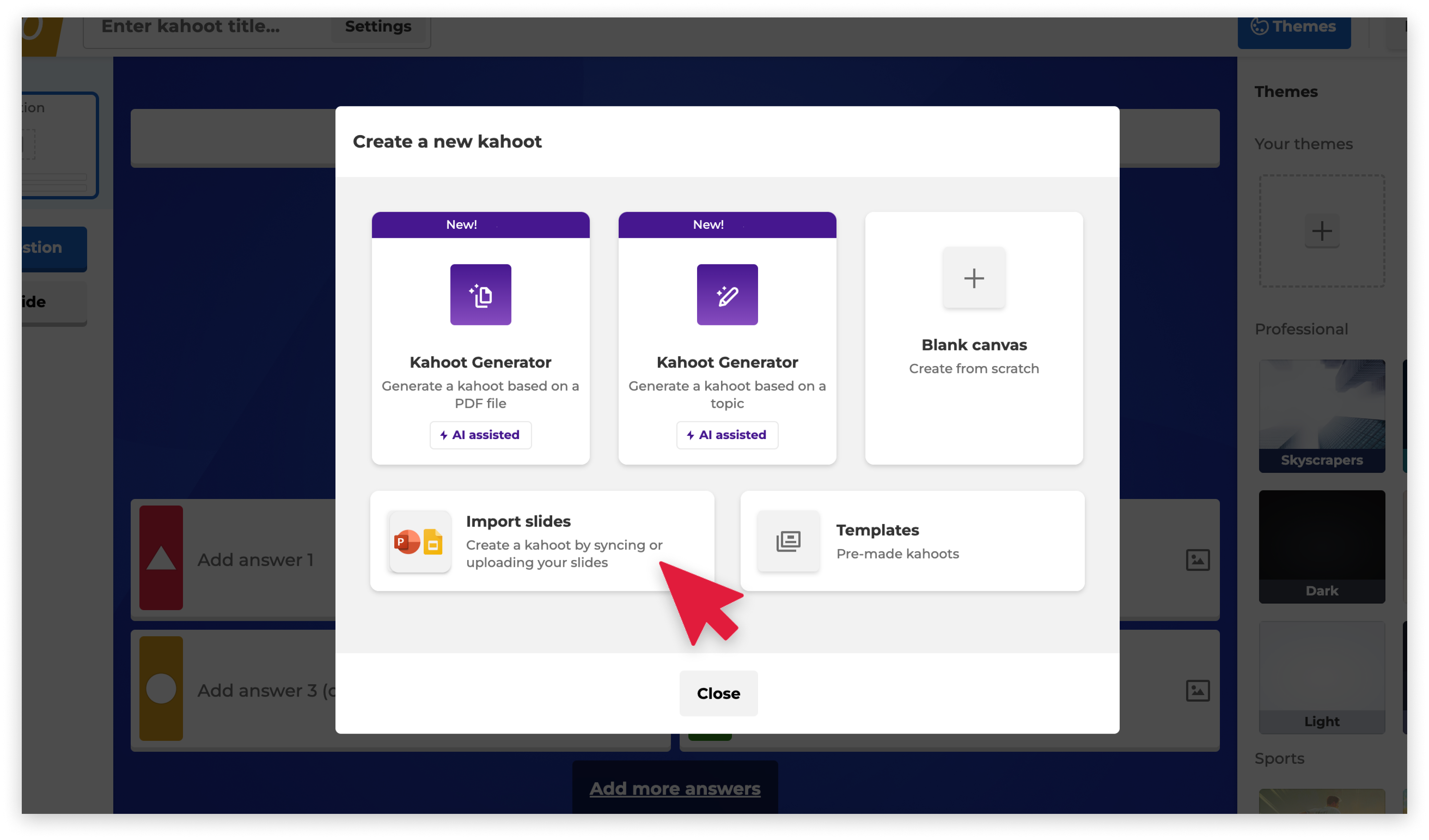 Kahoot! Slide sync: How to sync slides with PowerPoint to your kahoot ...