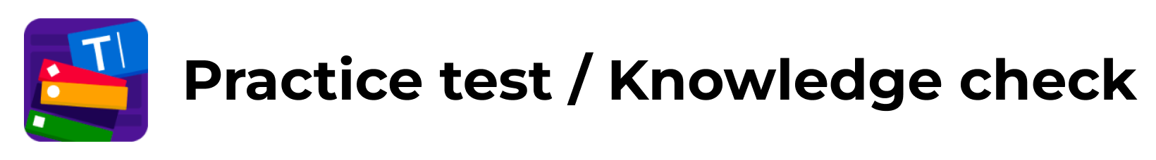 Praksisprøve / Videnstjek