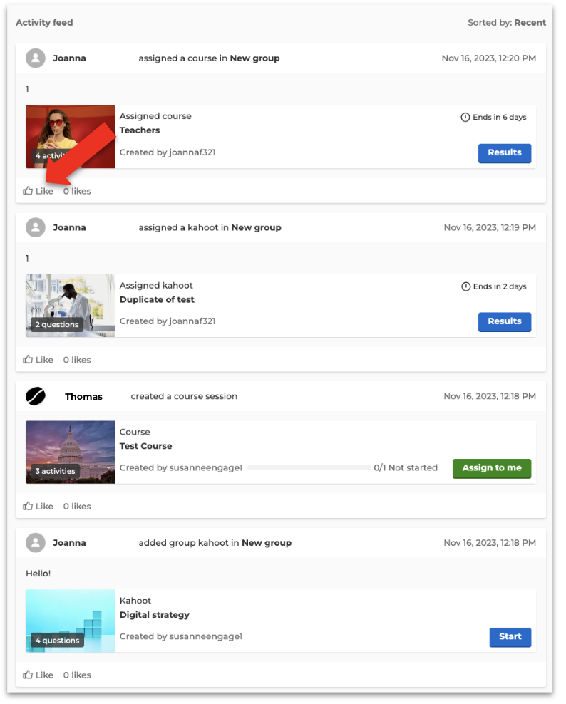 kahoot 360 etkileşim