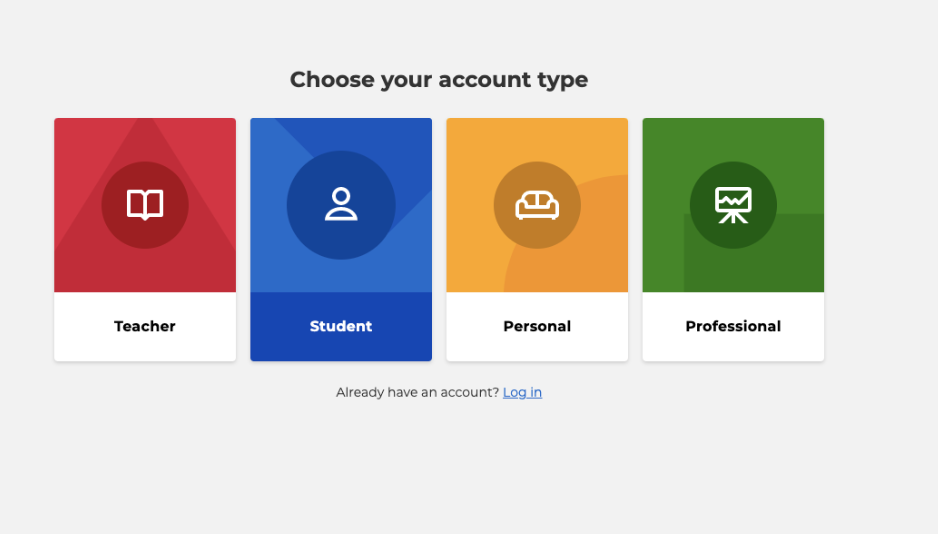 kahoot account aanmaken