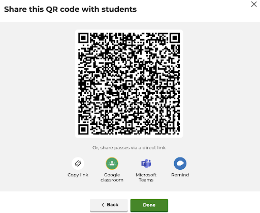 kahoot student passes