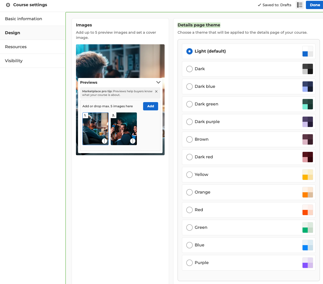 cursos on-line do kahoot