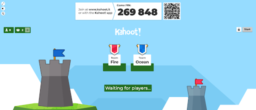 Color kingdoms Kahoot! game mode