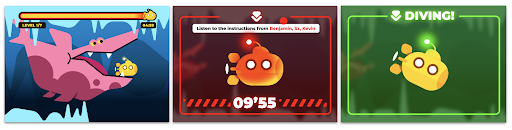 Oddział łodzi podwodnych Kahoot! tryb gry