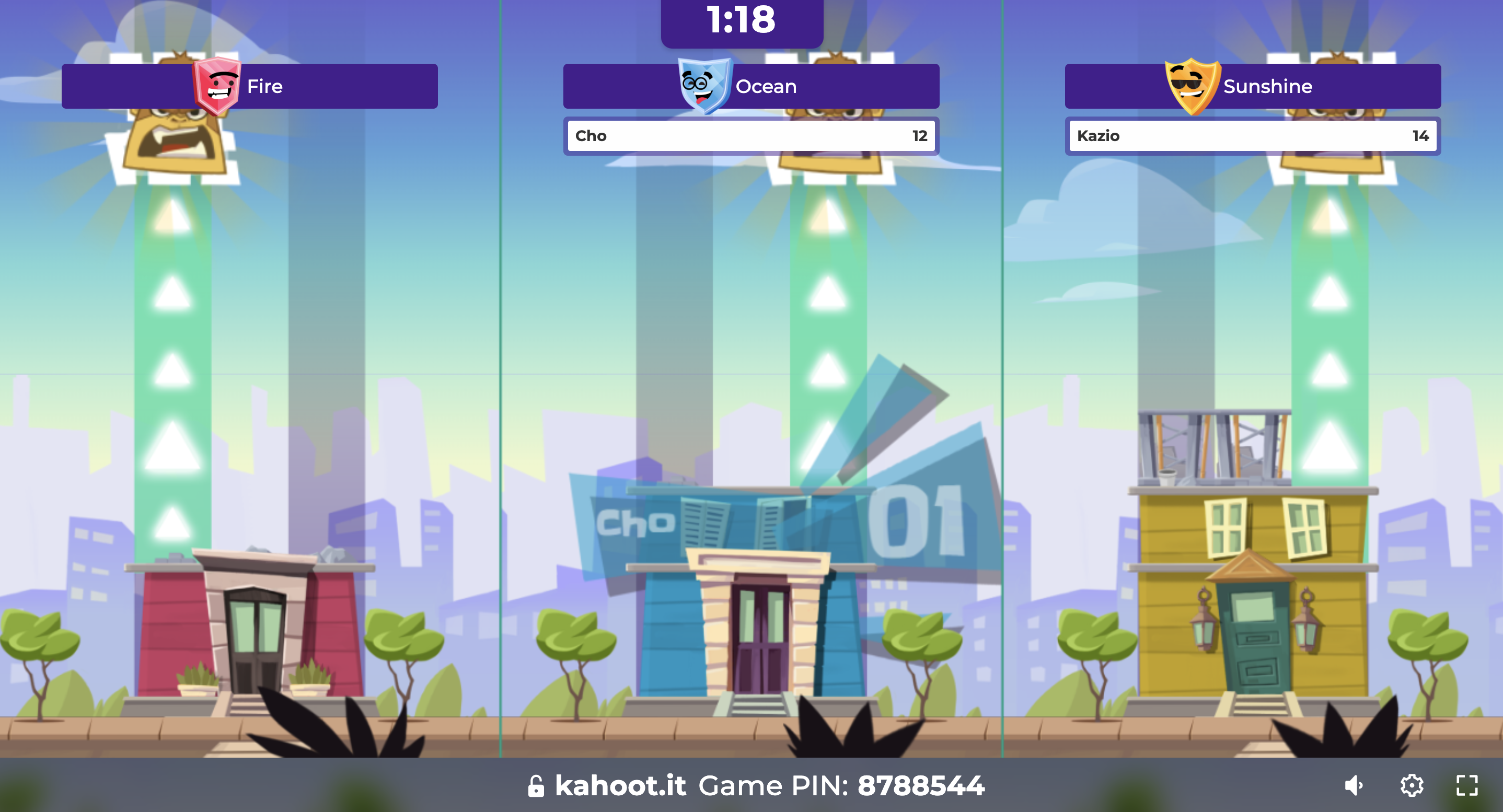 Tallest tower Kahoot! game mode