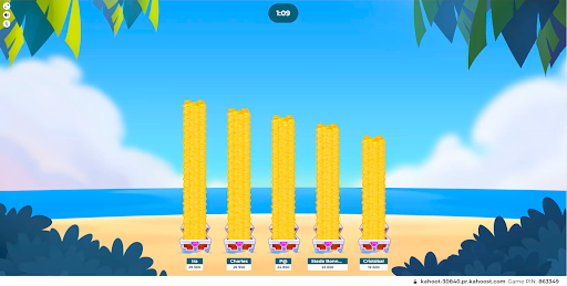 Skattekiste Kahoot! spillmodus