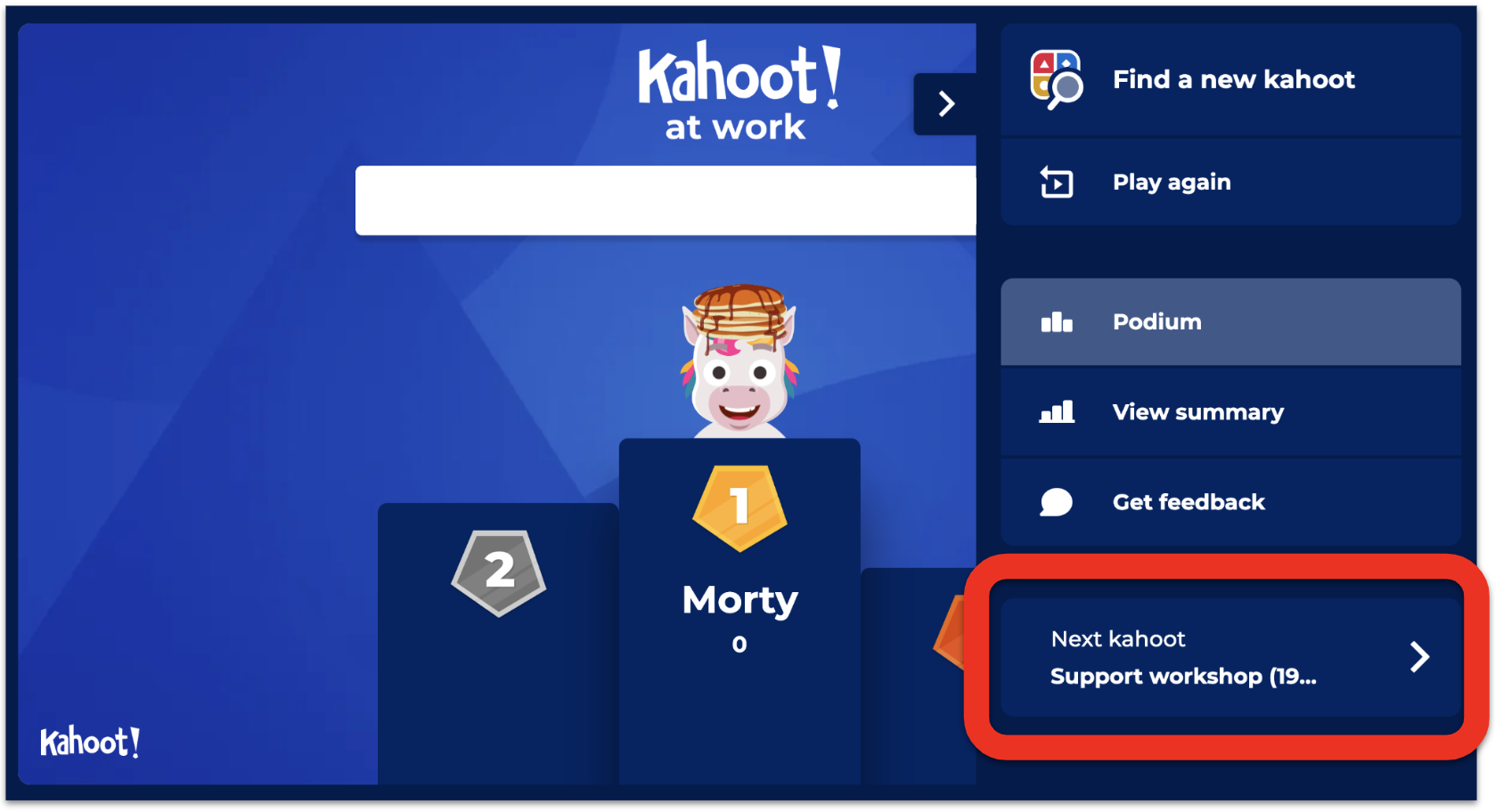 kahoot-spilleliste
