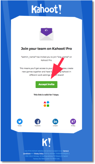 Create A Kahoot Account