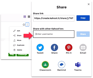 How To Share A Kahoot Hilfezentrum