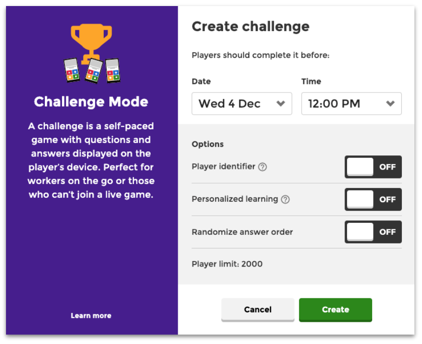 How to Create a Kahoot! Quiz – Instruction @ UH