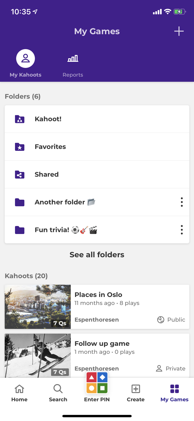 How To Find Kahoots In The Mobile App Help And Support Center