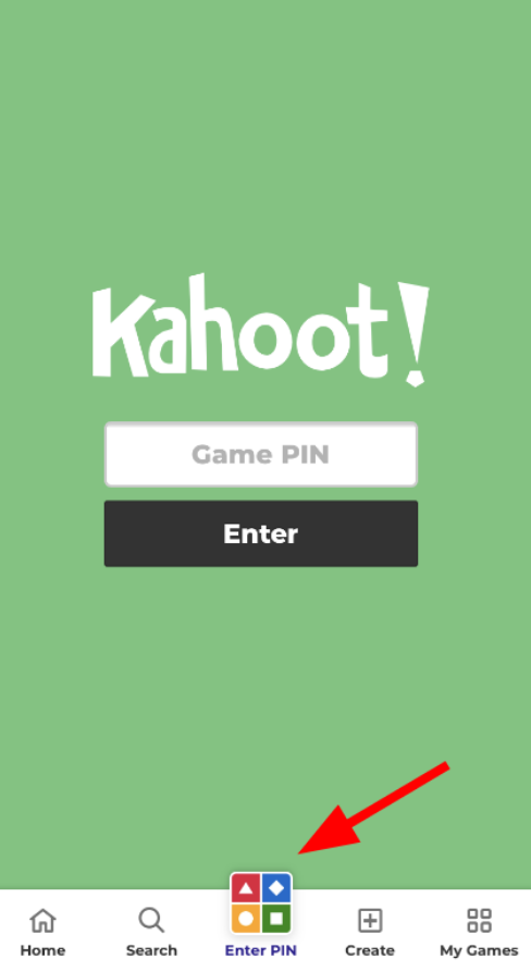 Kahoot pin