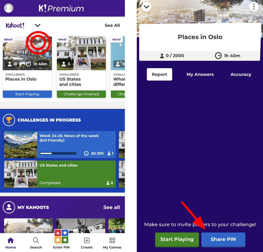  C mo Asigno Un Kahoot En La App M vil Centro De Ayuda