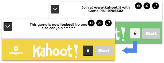 Kahoot! live game: see questions on player's screen – Help and Support  Center