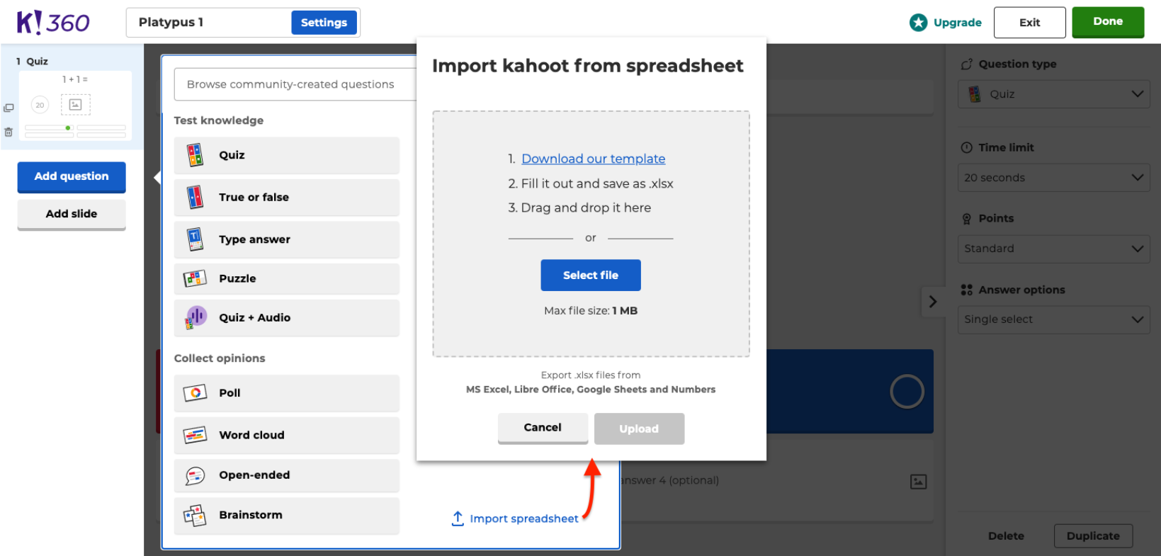 How to create a kahoot – Help and Support Center