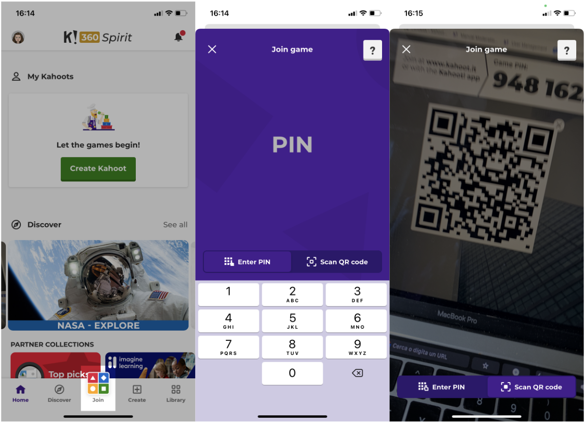How to join games in Kahoot! app – Help Center